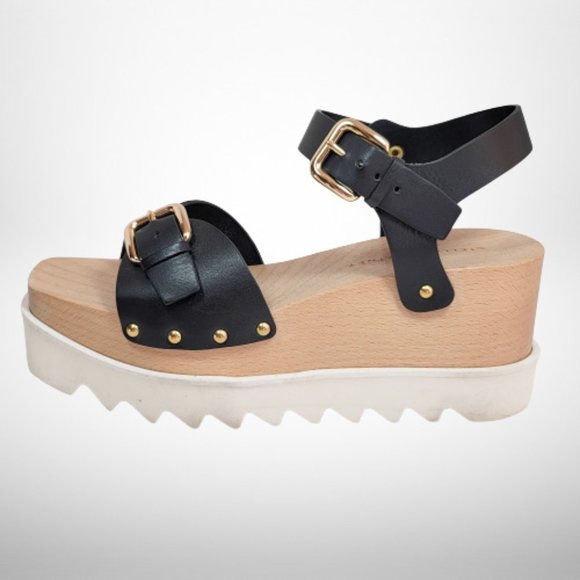 Sneak-Elyse platform sandals in brown - Stella Mc Cartney  Stella McCartney Elyse platform sandals - Size: 38